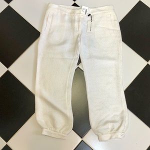 NWT Vintage Deadstock 80s Maurice Malone Italian Textured Cropped Pants size 8